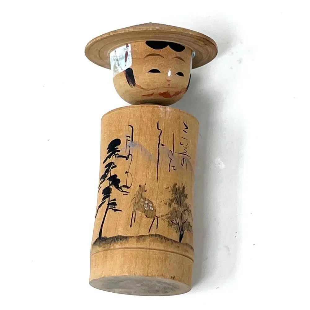 Kokeshi Dolls Vintage Japan Folk‎ Art 4.5